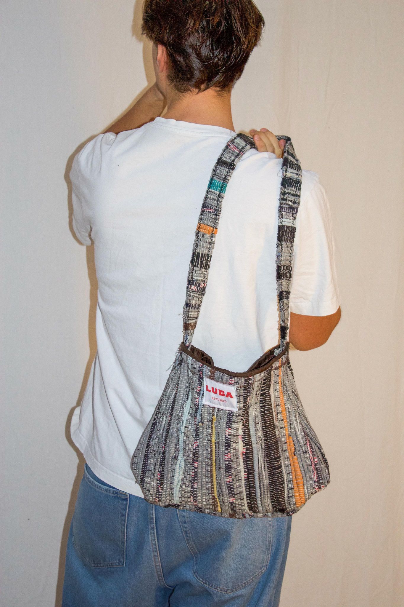 Crossbody Kludetæppetaske Medium